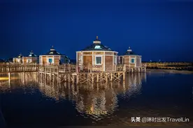 欣赏茶卡盐湖的高能方式：入住星空玻璃房图片
