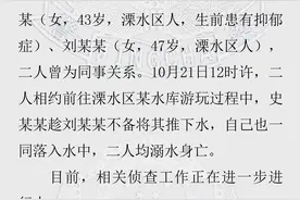 女子推同伴下水后双双溺亡 警方通报：二人系同事，相约水库游玩图片