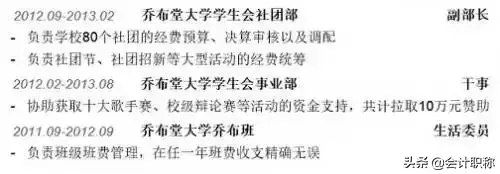 年底是该跳槽加薪了！财务“简历”这么写，通过率高达90%以上