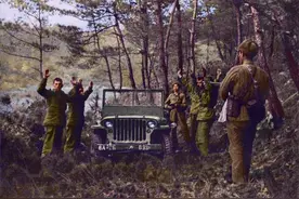 美军一个师3800辆车，傅作义的一个军，400辆车就能满地跑？图片