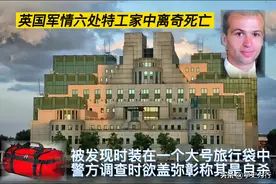 2010年，英国军情六处特工离奇惨死旅行包中，警方调查后却称自杀图片