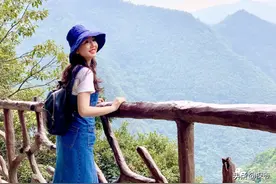 自驾2h去峡谷里22℃避暑 坐垂直版“长江索道”图片