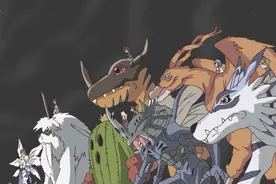 数码宝贝大冒号：主角团8位究极体齐聚 组团秒刷伪BOSS阿尔戈兽图片