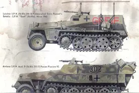 古德里安的坐骑，德军的战马—二战德军半履带装甲车图片