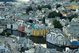 漂浮在海面的挪威小城，宛如童话，让人惊艳图片