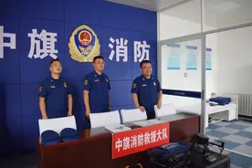 总队副政治委员刘昆鹏一行到兴安盟支队检查指导工作图片