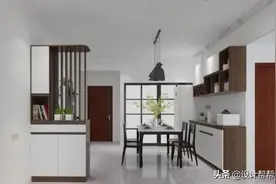 一进门就是厅怎么办？13款隔断设计，总有一款适合你家！图片