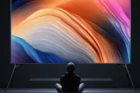 双11又添爆款，一月间几万人买了98英寸电视，客厅大的人很多图片