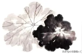 快速学会画荷花图片