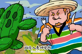 在墨西哥吃了三天仙人掌，现在我的菊花刀枪不入图片