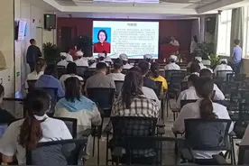 传道受业解惑    学习敬业前行——甘肃内分泌代谢病联盟标准化之嘉峪关站义诊授课图片