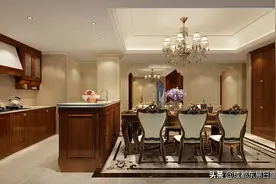 188平四居室简美风格，华润金悦湾装修案例丨东易日盛设计作品图片