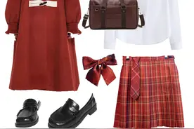 00后妹子过年穿搭合集，JK、辣妹...总有一款适合“装嫩”图片