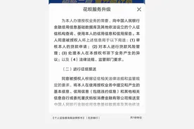 花呗升级，将全面接入央行征信系统，大家不要随便逾期了图片