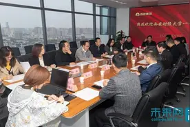 西安财经大学一行赴西影集团调研交流图片