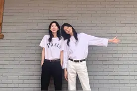 双胞胎超模姐妹，穿搭合集图片