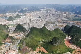 比较一下广西百色市下辖的靖西市、平果市、田东县图片
