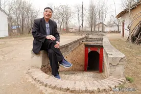 河南大叔历经3代建成1门12窑“地下豪宅”，要价百万，啥样子图片
