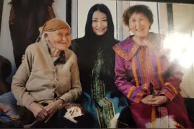 巴铁老婆曾有幸拜访使鹿鄂温克部落的女酋长图片