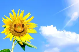 微笑面对人生，今天你做到了吗？图片