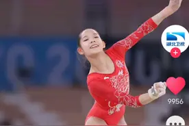 中国体操美女引关注！选用抗日歌曲做比赛背景音乐，歌声响彻东京图片