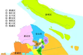 上海市中心、上海市中心区的区别：分别为660和290平方公里图片