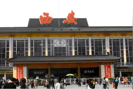 西安城南客运站交通换乘图片