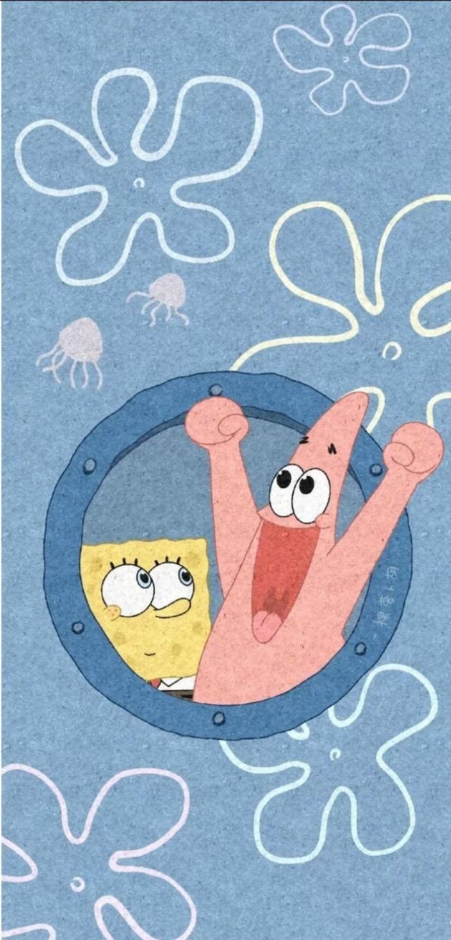 【壁纸】听说深海下面住的是海绵宝宝哦!