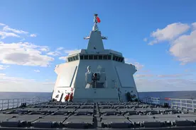 中俄角色互换，055驱逐舰领衔，联合舰队北太战巡，要给美国好看图片