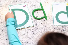 英语教学游戏－ABC字母面团图片