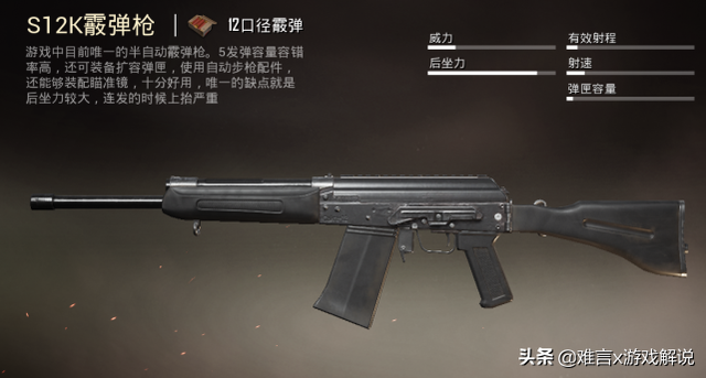 和平精英这把枪下水道枪械 在暗夜危机模式中却很好用