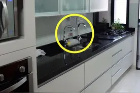 宁愿多花几百，也要厨房装2个水龙头，共用水槽冷热水交替好方便图片