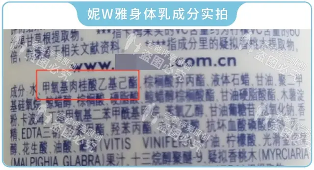 身体乳滋润效果测评