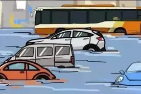 新能源汽车可以当船开？电动车泡水之后怎么办？图片