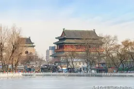 钟鼓楼前：中轴线的北起点，老北京齐名东四的繁华商业街图片