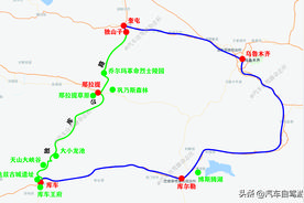 7天假期，自驾游独库公路全程，如何安排线路？（附路书及地图）图片