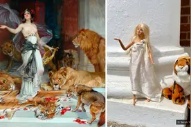 裸体作品是色情还是艺术？行动者芭比娃娃告诉你图片