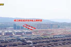 跨线桥横跨内宜高速！宜宾岷江新区被“分割”局面，即将被打破图片