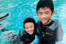 谢振南近照曝光，越长越像爸爸谢霆锋，获亿万资产身价不菲超自信图片
