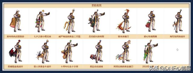 DNF：勇士对决各种绝版武器装扮，玩家只能换一个，有些外观帅气