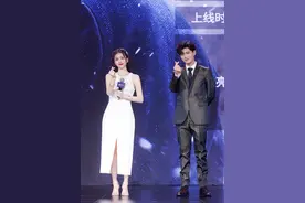 白鹿任嘉伦一同出席活动，穿白色长裙优雅惊艳，两人有cp感吗？图片