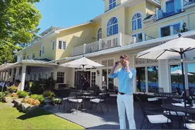 许婧晒新家外籍男友入镜！衬衫配西裤俊朗帅气，是比陈赫好不少图片