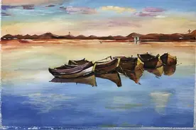 绘画的分类：国画、油画、版画、水彩画、漆画、沙画、速写和素描图片