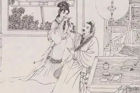 古代奇闻故事：游荡少年去看戏，将错就错得娇妻图片