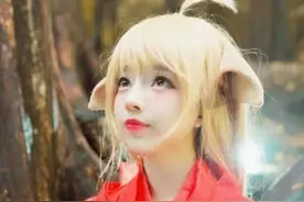 她因COS“涂山苏苏”登上国际杂志，素颜照曝光后，网友不淡定了图片