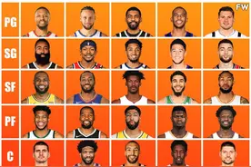 本赛季NBA每个位置的前5名球员图片