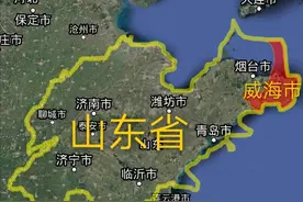 山东威海市2区2市，建成区面积排名，最小是乳山市，来了解一下？图片