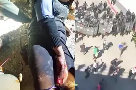 痛心一幕！难民母亲攀爬美边境 当着2个孩子的面跌落 被钢筋刺穿视频封面