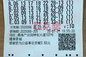 从一而终，看南昌彩民如何拿下600万大奖！图片
