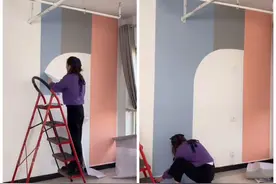 姑娘亲手改造13㎡单间租屋，脏乱小屋秒变温馨，网友：神仙姑娘图片